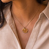 Personalized Love Necklace, 18K Gold Plated - Necklaces - 2