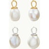 Personalized Pearl Drop Necklace, 18K Gold Plated - Necklaces - 5 - thumbnail