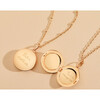 Personalized Locket Necklace, 18K Gold Plated - Necklaces - 2