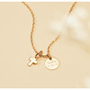 Personalized Mini Cross Necklace, 18K Gold Plated - Necklaces - 4