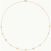 Personalized Initial Pastille Necklace, 18K Gold Plated - Necklaces - 1 - thumbnail