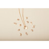 Personalized Mini Crystal Alphabet Necklace, 18K Gold Plated - Necklaces - 3