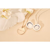 Personalized Locket Necklace, Sterling Silver - Necklaces - 3
