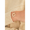 Personalized Intertwined Chain Bracelet, 18K Gold Plated - Bracelets - 2