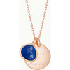 Personalized Gemstone Necklace, 18K Rose Gold Plated - Necklaces - 5
