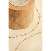Personalized Initial Pastille Necklace, 18K Gold Plated - Necklaces - 2