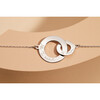 Personalized Intertwined Chain Bracelet, Sterling Silver - Bracelets - 3