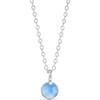Personalized Birthstone Necklace, Sterling Silver - Necklaces - 2