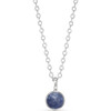 Personalized Birthstone Necklace, Sterling Silver - Necklaces - 6