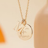 Personalized Alphabet Necklace, 18K Gold Plated - Necklaces - 3