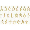 Personalized Alphabet Necklace, 18K Gold Plated - Necklaces - 4