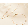 Crystal Solitaire Necklace, 18K Gold Plated - Necklaces - 2