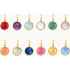 Personalized Birthstone Necklace, 18K Gold Plated - Necklaces - 4