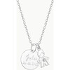 Add a MINI Crystal People charm to your Crystal Mummy Necklace, Sterling Silver - Necklaces - 1 - thumbnail