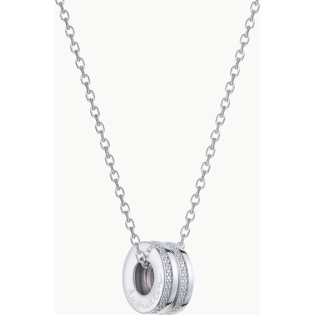 Add a Crystal Unity charm to your Crystal Unity or Unity Necklace, Sterling Silver