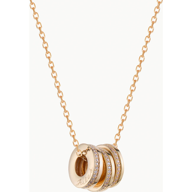 Add a Crystal Unity charm to your Crystal Unity or Unity Necklace, Gold Plated