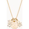 Add a MINI Crystal People charm to your Crystal Mummy Necklace, Gold Plated - Necklaces - 1 - thumbnail