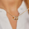 Add a Crystal Unity charm to your Crystal Unity or Unity Necklace, Gold Plated - Necklaces - 2
