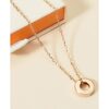 Add a Unity charm to your Crystal Unity or Unity Necklace, Gold Plated - Necklaces - 5