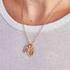 Add a MINI Crystal People charm to your Crystal Mummy Necklace, Gold Plated - Necklaces - 3