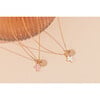 Personalized Enamel Cross Necklace, 18K Gold Plated - Necklaces - 4 - thumbnail