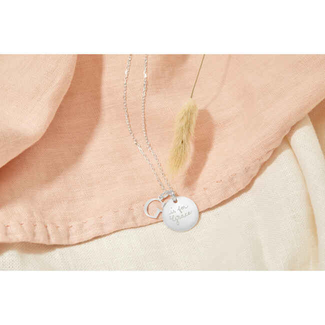 Personalized Alphabet Necklace, Sterling Silver - Necklaces - 2