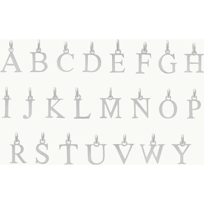 Personalized Alphabet Necklace, Sterling Silver - Necklaces - 3