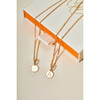 Children's Personalized Letter Pendant Necklace, 18K Gold Plated - Necklaces - 3