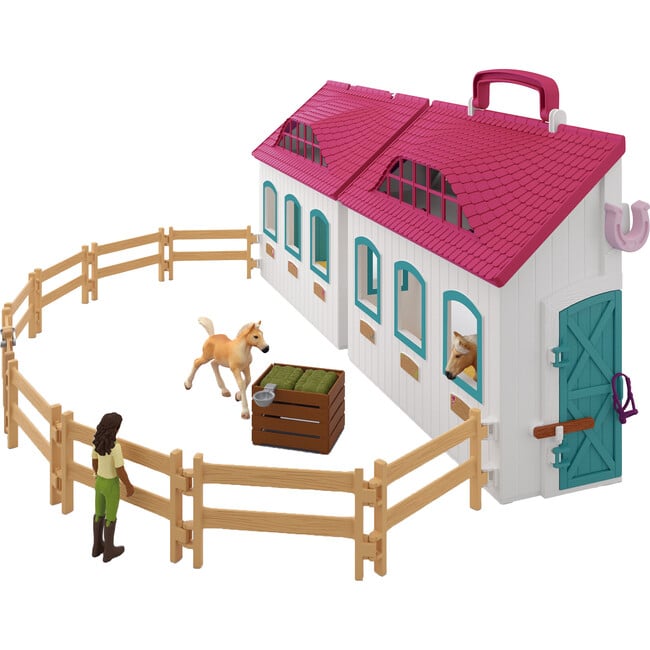 Horse Club: Open Stable Little Horseshoe - Playsets - 3