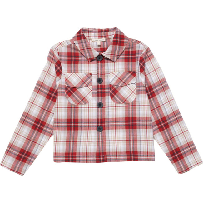 Flannel Shirt in Jazzberry Plaid