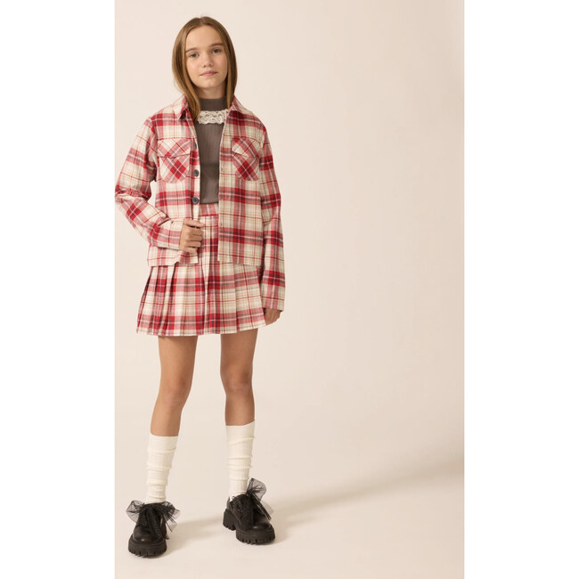 Holly Skort in Jazzberry Plaid