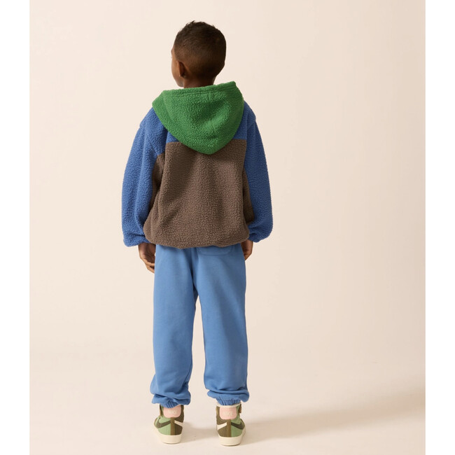 Polar Fleece Zip Up in Blue Note - Fleece & Sherpa Jackets - 4