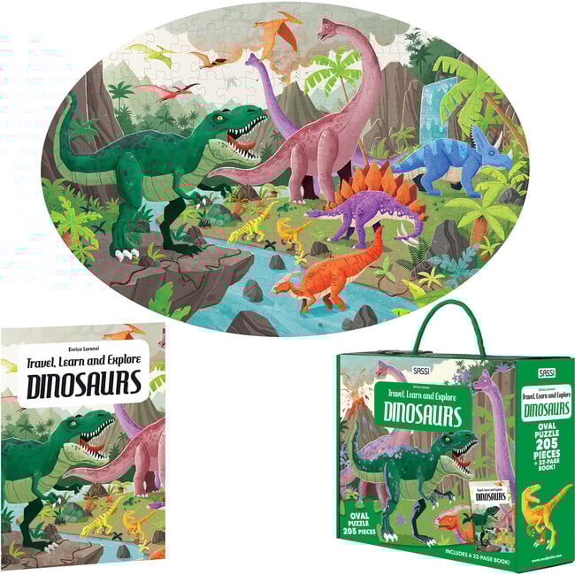 Travel, Learn & Explore: Dinosaurs - Puzzles - 7