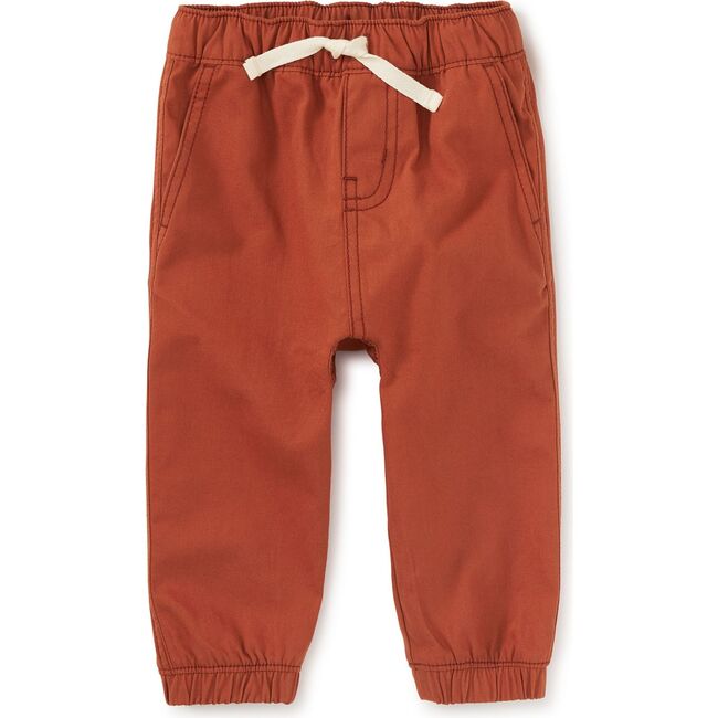 Woven Baby Joggers, Ginger Bread