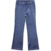 Very Velour Flare Pants, NAVAL BLUE - Pants - 1 - thumbnail