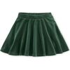 Velour Twirl Skirt, Pineneedle - Skirts - 1 - thumbnail