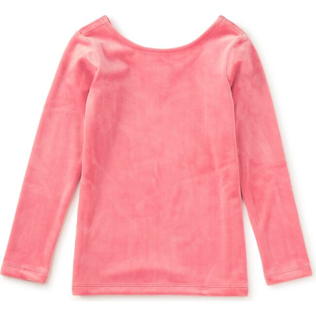 Velour Long Sleeve Slim Fit To, Mauveglow