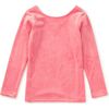 Velour Long Sleeve Slim Fit To, Mauveglow - Blouses - 1 - thumbnail