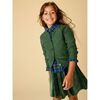 Velour Twirl Skirt, Pineneedle - Skirts - 2