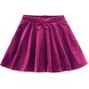 Velour Twirl Skirt, Cosmic Berry - Skirts - 1 - thumbnail