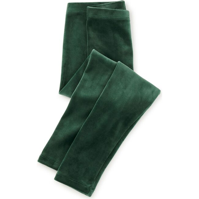 Velour Leggings, Pineneedle