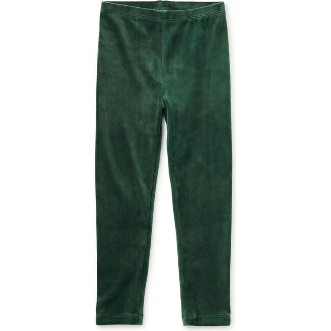 Velour Leggings, Pineneedle - Leggings - 2