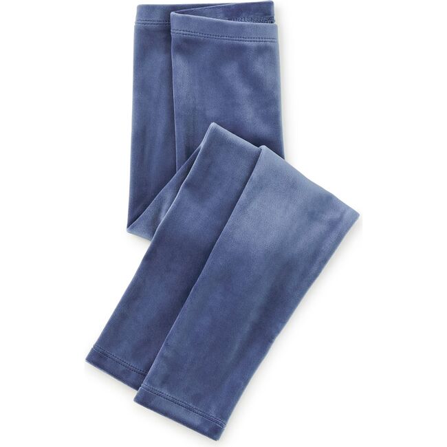 Velour Leggings, NAVAL BLUE