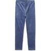 Velour Leggings, NAVAL BLUE - Leggings - 2 - thumbnail
