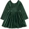 Velour Ballet Dress, Pineneedle - Dresses - 1 - thumbnail