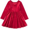Velour Ballet Dress, RED WAGON - Dresses - 2
