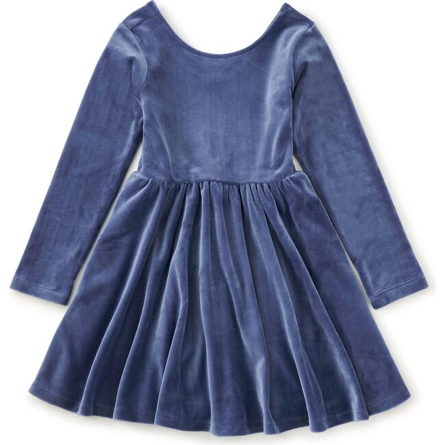 Velour Ballet Dress, NAVAL BLUE