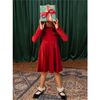 Velour Ballet Dress, RED WAGON - Dresses - 4