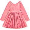 Velour Ballet Dress, Mauveglow - Dresses - 1 - thumbnail