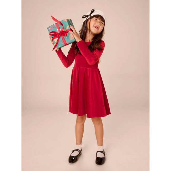 Velour Ballet Dress, RED WAGON - Dresses - 6